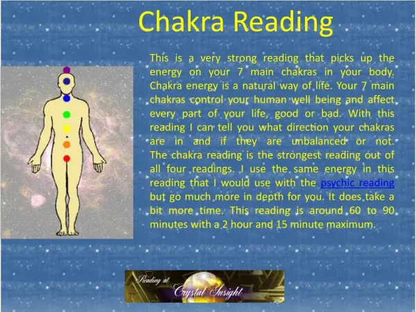 Chakra reading