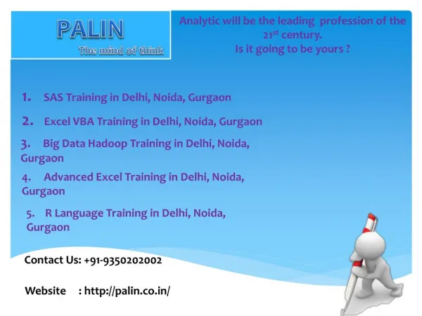 R Language Training in Delhi, Noida, Gurgaon