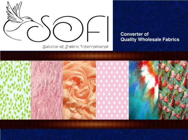Suppliers of Cotton, Silk Fabric in Los Angeles