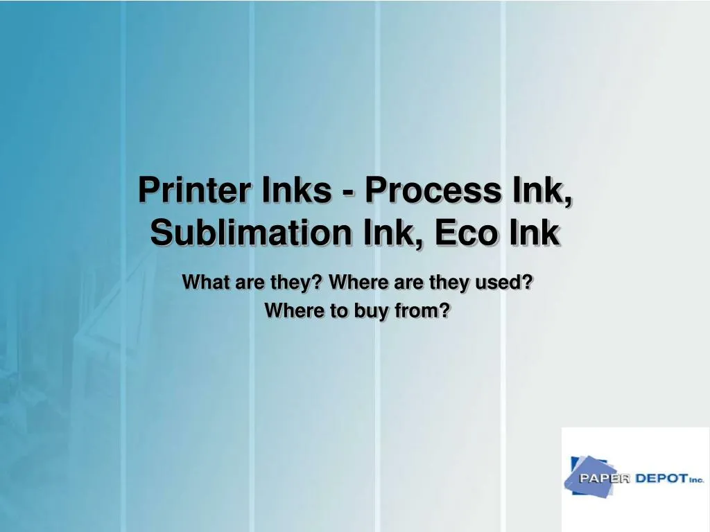 printer inks process ink sublimation ink eco ink