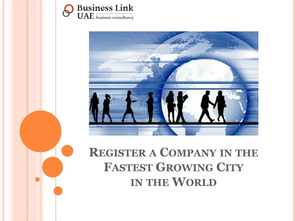 register a company in the fastest growing city in the world