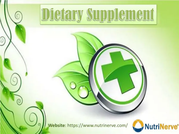 Place An Order To Get Dietary Supplement At Your Door Step