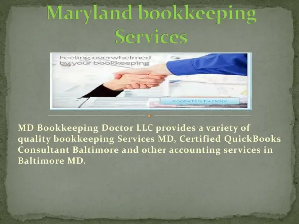 Accounting services in Baltimore