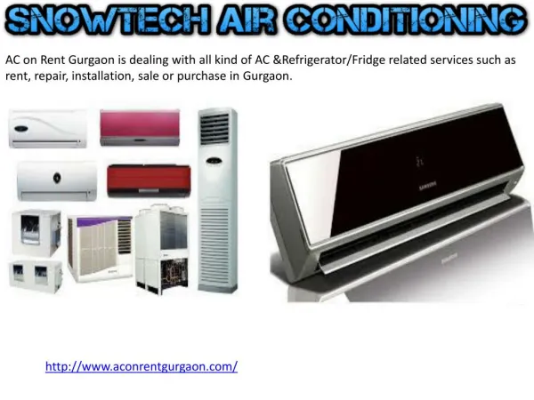 AC/Refrigerator Repairing Installation Services Gurgaon