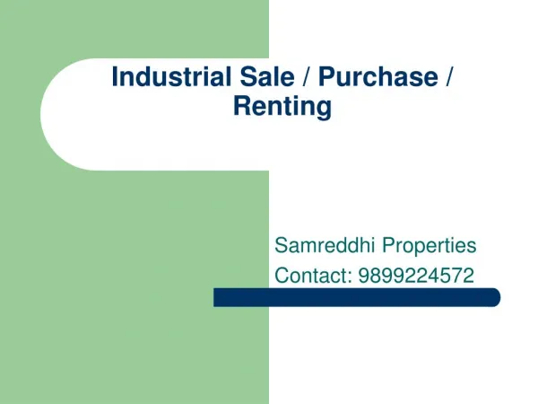 Industrial property in noida 9899224572 for sale and rent
