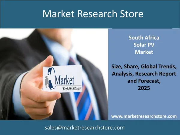 Solar PV in South Africa Market Outlook 2025 - Capacity, Lev