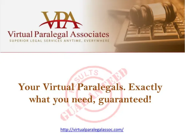 Virtual Paralegal Associates INC
