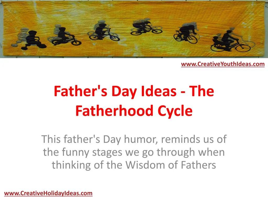 father s day ideas the fatherhood cycle