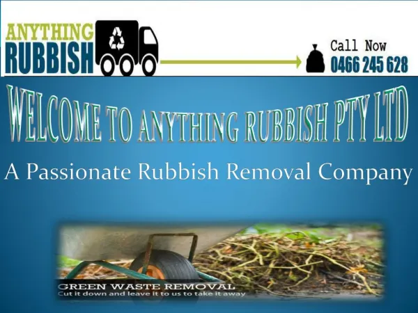 Rubbish Removal Brisbane