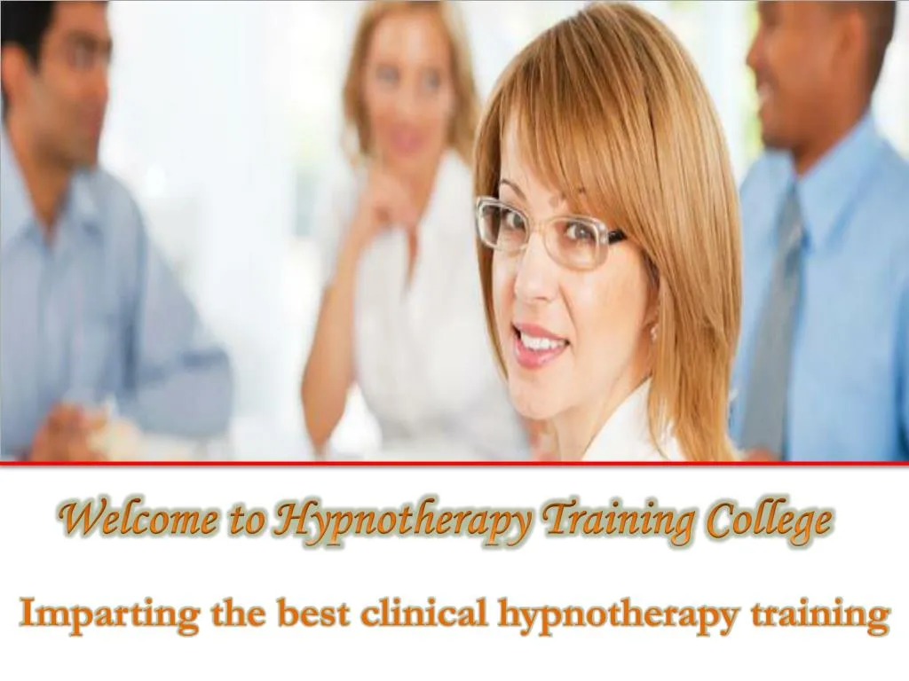 imparting the best clinical hypnotherapy training