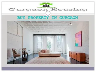 Gurgaon residential property real estate