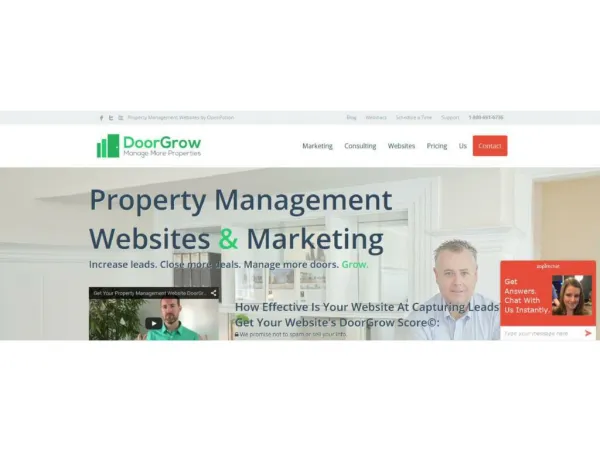 Doorgrow Property management websites