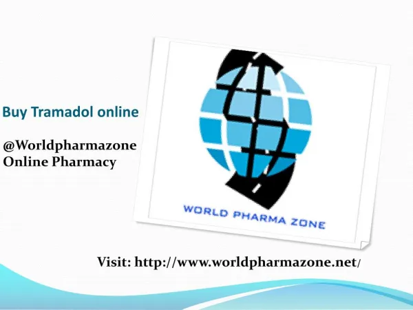 Tramadol online pharmacy