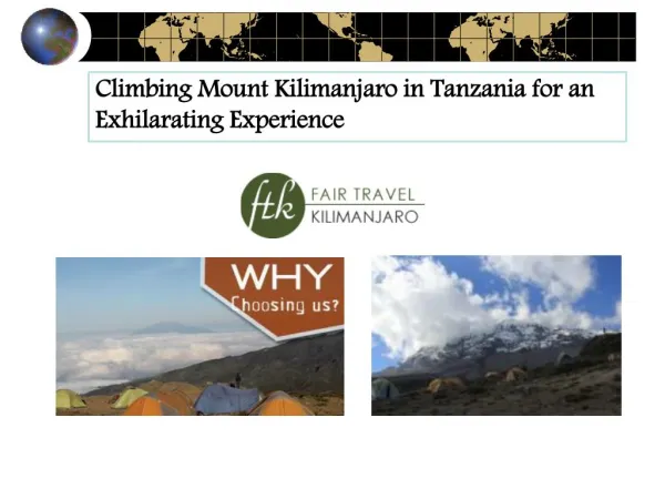 Climbing Mount Kilimanjaro in Tanzania for an Exhilarating