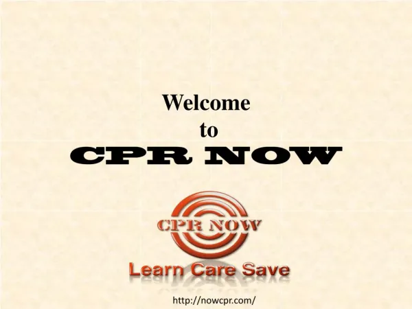 First aid CPR training online