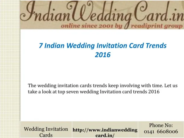Indian Wedding Invitation Card Trends