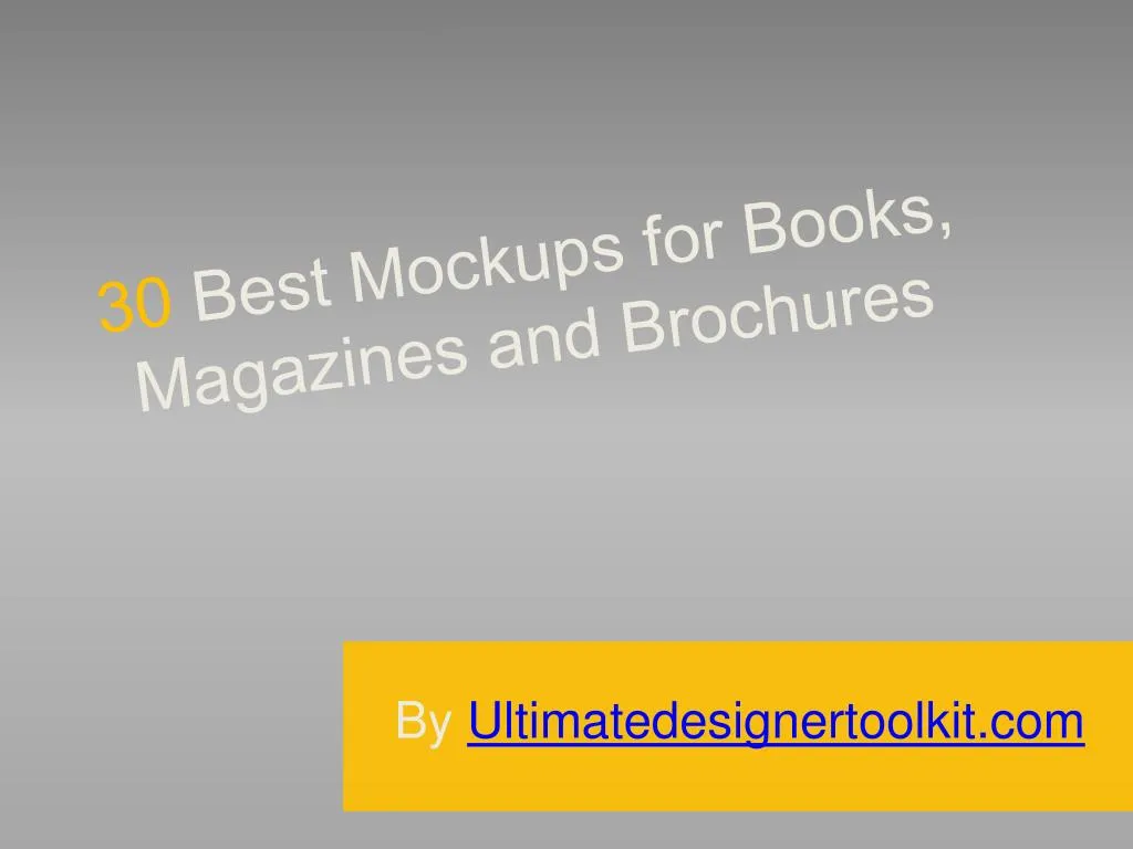 30 best mockups for books magazines and brochures