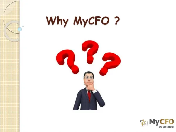 Why MyCFO