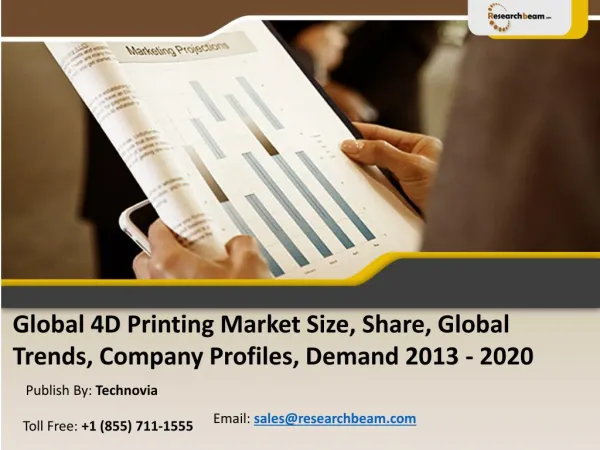 Global 4D Printing Market 2013 - 2020