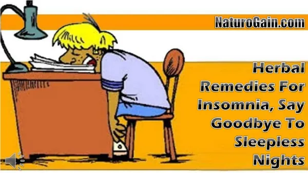 Herbal Remedies For Insomnia, Say Goodbye To Sleepless Night