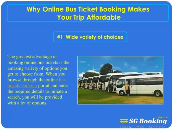 Why online bus ticket booking makes your trip affordable