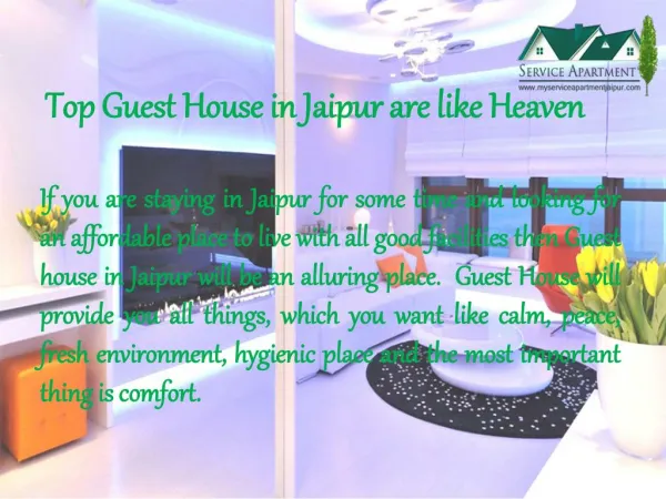 Top Guest House in Jaipur are like Heaven