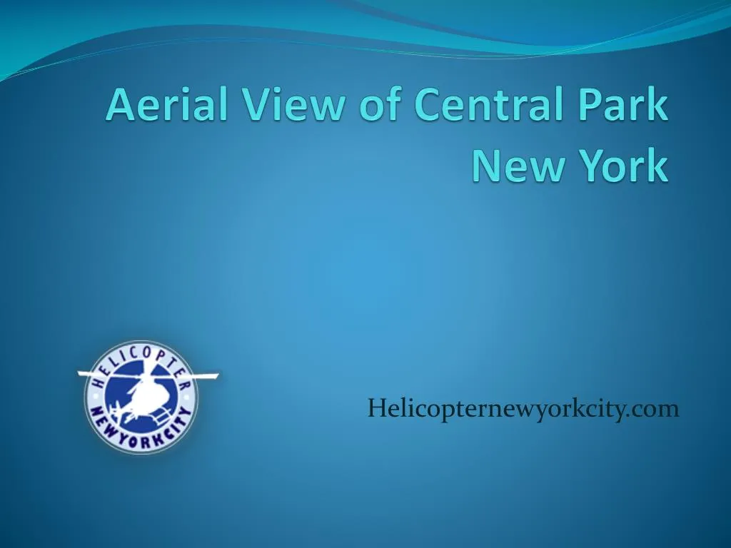 aerial view of central park new york