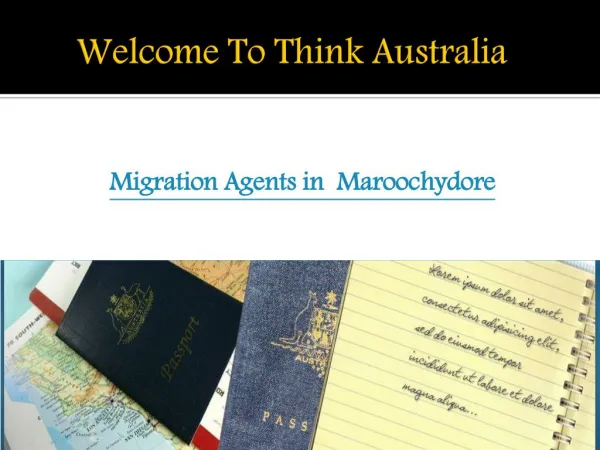 Migrating to Australia