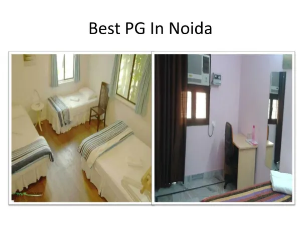 Best PG In Noida