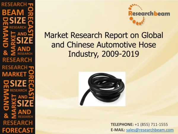 Chinese Automotive Hose Industry Size, Growth, 2009-2019