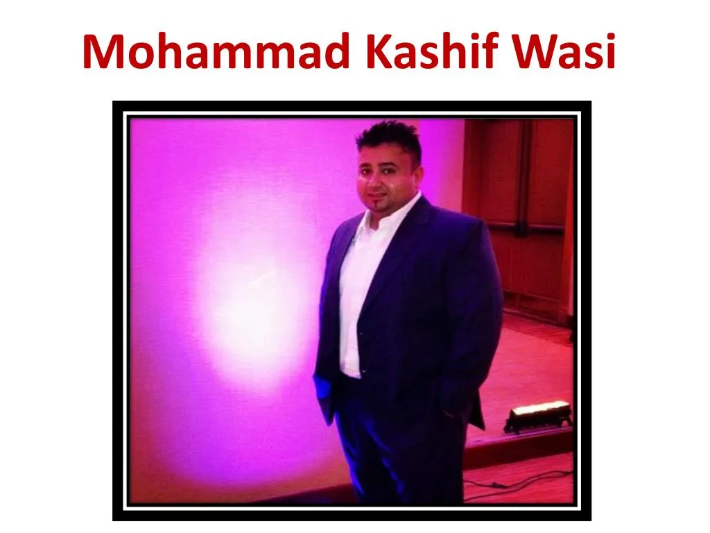 mohammad kashif wasi