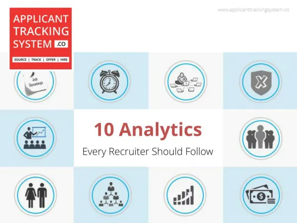 10 Analytics every recruiter should follow