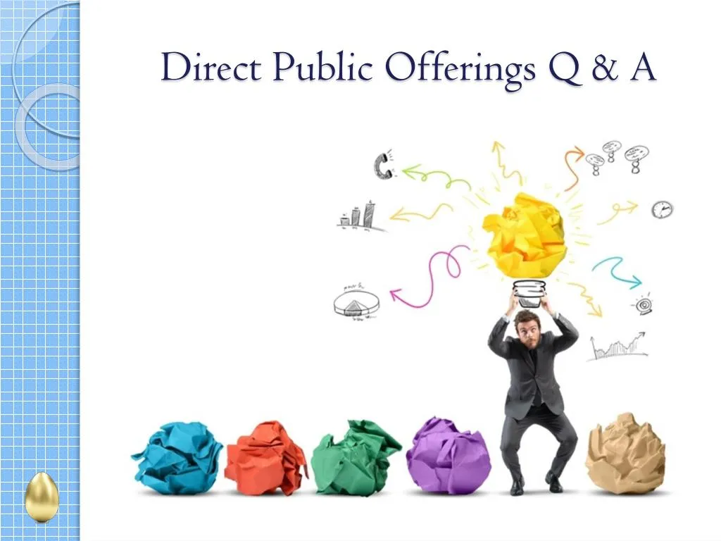 direct public offerings q a