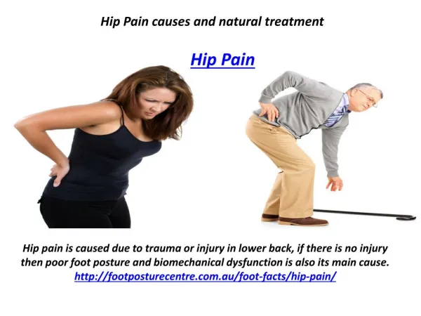 Hip Pain causes and natural treatment
