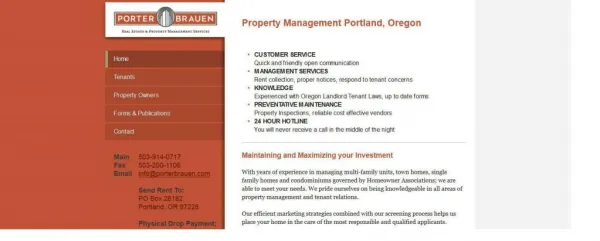 PorterBrauen Real Estate Services Portland OR