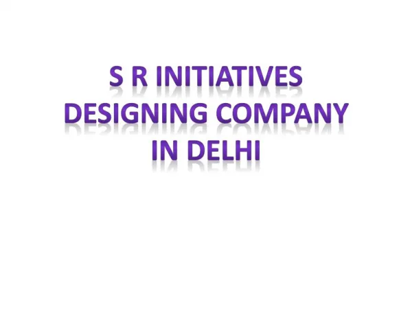 Designing Company in Delhi