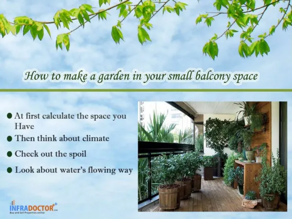 ho to make a garden in small space