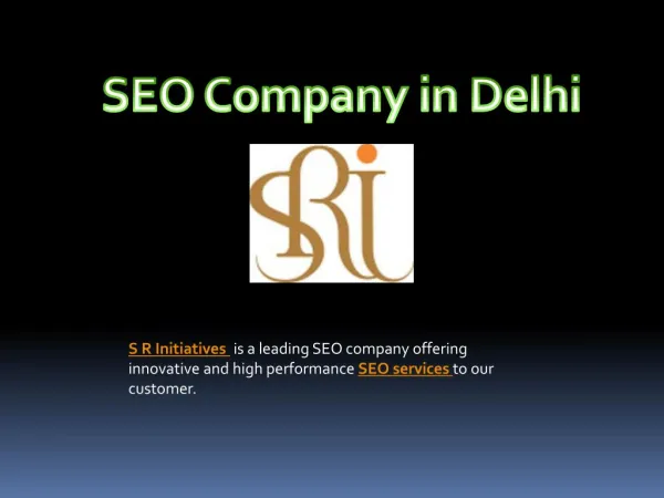 SEO Company in Delhi