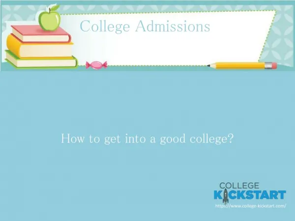 Introducing College Kickstart 2015