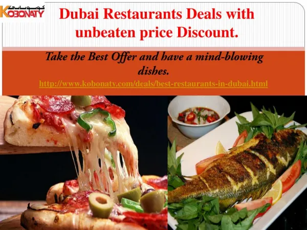 Dubai restaurants with Hot Deals