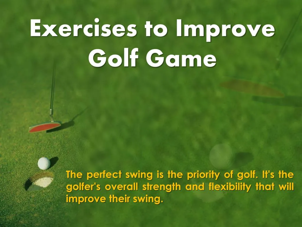 exercises to improve golf game