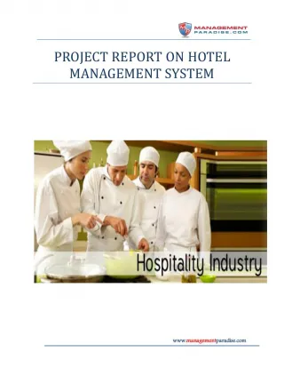 Study on Performance Management System in the Hospitality In - slide 1