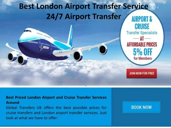 Best London Airport Transfer Service - 24/7 Airport Transfe