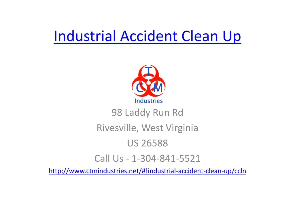 industrial accident clean up