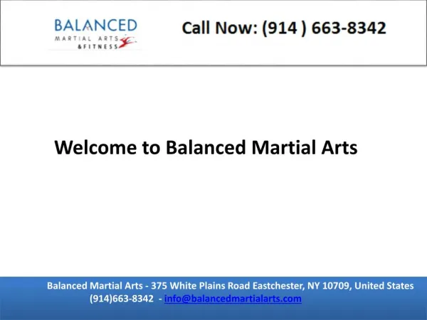 Balanced martial arts