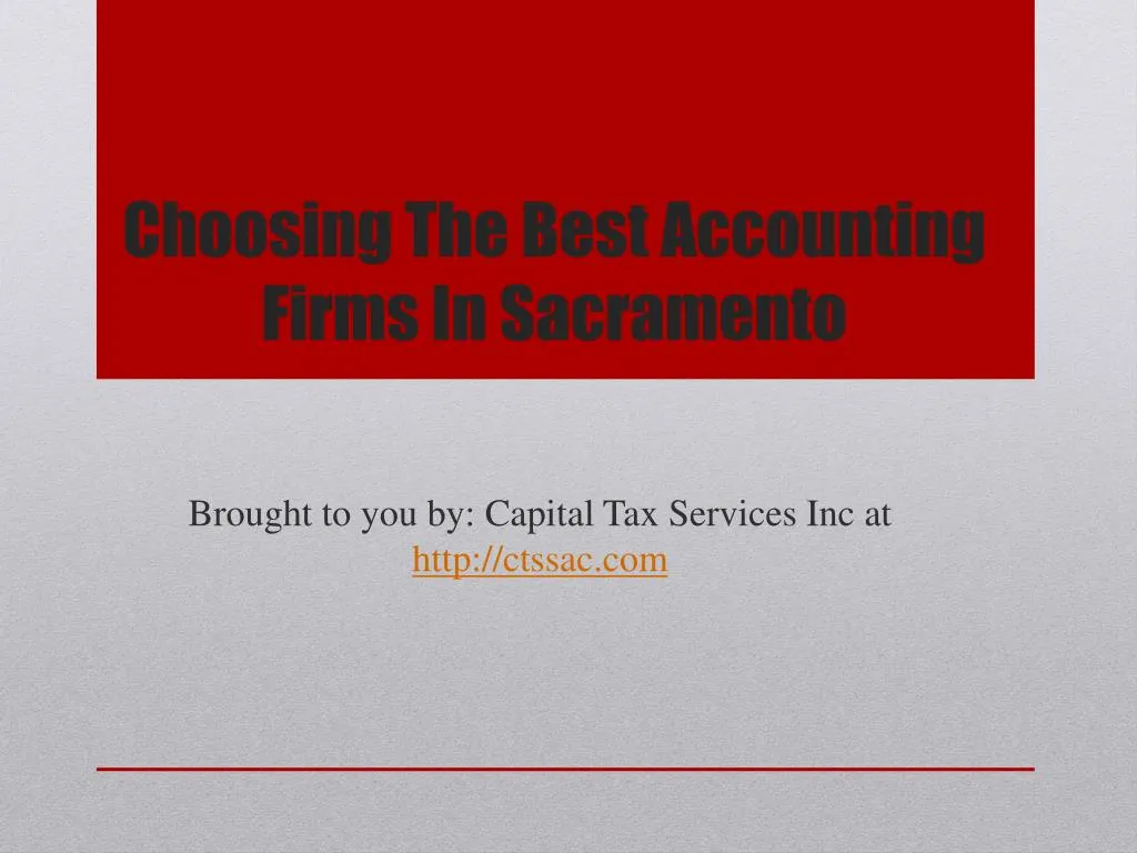 choosing the best accounting firms in sacramento