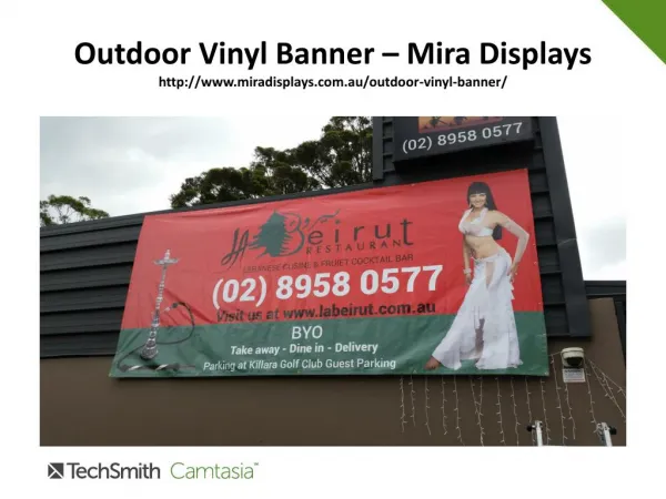 Several uses and advantage of outdoor vinyl banners.