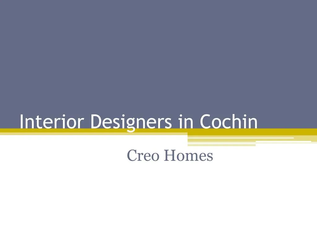 interior designers in cochin