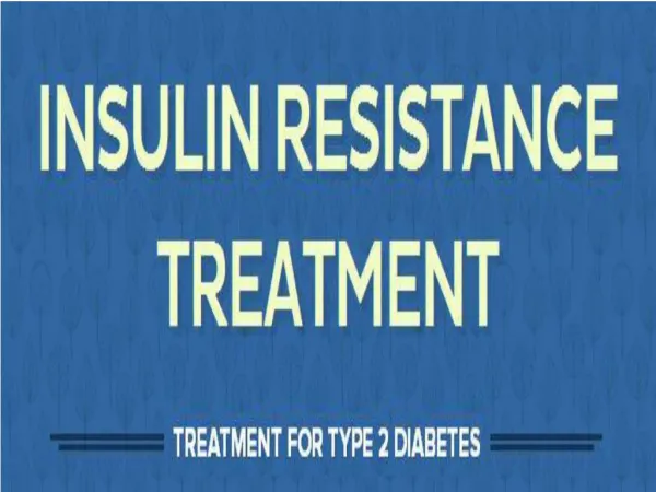 Insulin Resistance Diet plan