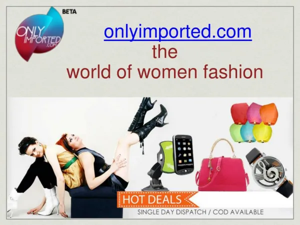 Hot Deals Offer On Women Fashion Accessories